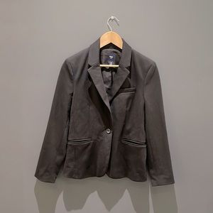 Lined Blazer with single button